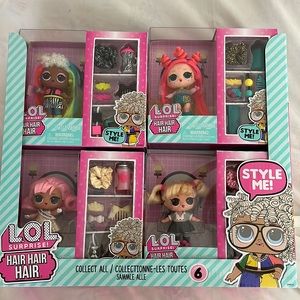 L.O.L Surprise! Hair Hair Hair Doll BUNDLE (8 Dolls)!!!